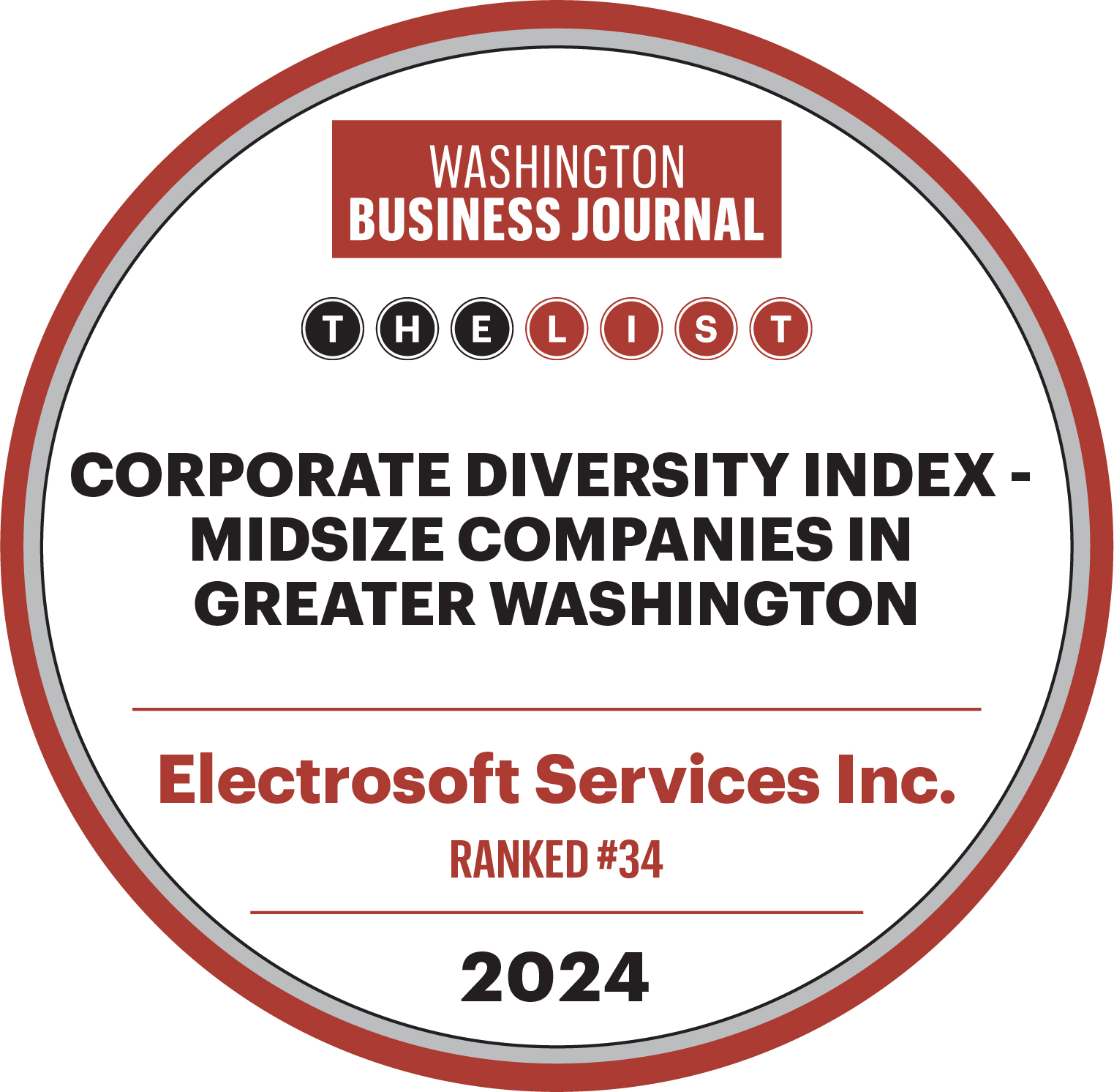 Electrosoft Named to Washington Business Journal’s Corporate
